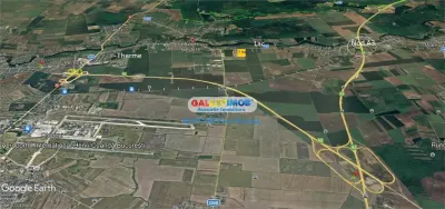 Vand teren 7 Ha cu PUZ aprobat zona Mixta sosea Balotesti Caciulati - foto 5