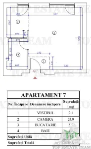 Studio in bloc nou de vanzare in Voluntari - foto 9
