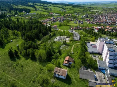 Proiect investitional/rezidential/aparthotel: 20.000mp teren, in inima statiunii Covasna - foto 5