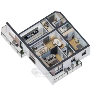 Apartament 3 camere, 81.45 mp – Galata 0% comision - foto 16