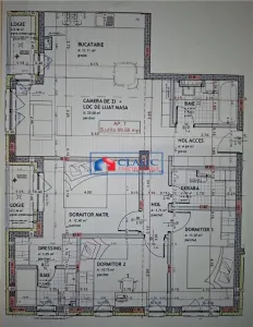 Vanzare apartament 4 camere de LUX bloc nou zona VIVO Floresti - foto 14