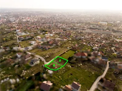 RECO Teren intravilan in Oradea zona dealuri cu panorama - foto 14