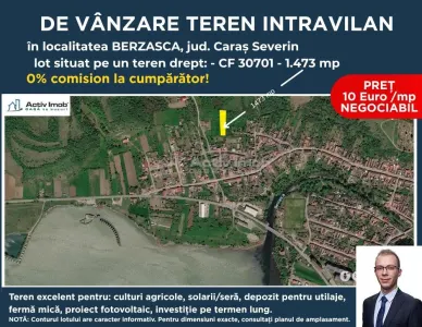 TERENURI Intravilan in Berzasca - foto 2