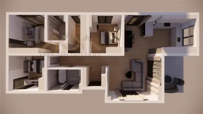 Casa la rosu, 3 dormitoare , Satu Nou de Jos - foto 4