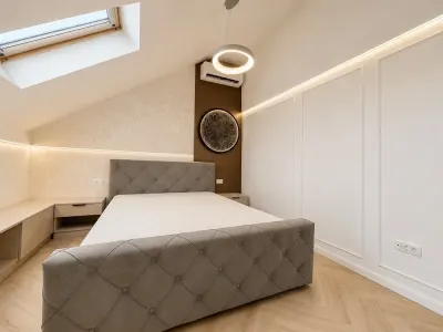 Penthouse exclusivist cu terasa de 85 mp, jacuzzi privat si independenta energetica – Prima inchiriere | Zona Coresi, Brasov - foto 9