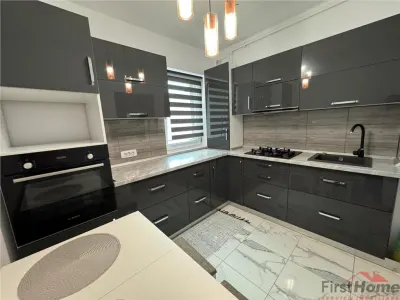Apartament 2 camere, mobilat +utilat, parter, bloc nou, Piata Moldovei,comision 0 % - Focsani