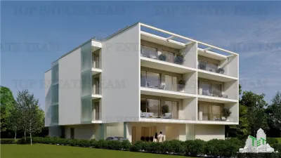 Apartament Premium cu 3 camere cu terase | Vedere directa la mare si padure - Proiect exclusivist Olimp,Constanta- TVA inclus in pret - foto 12