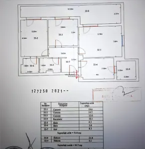 APARTAMENT 3 CAMERE / TERASA 22MP+BALCON / 2 PARCARI - foto 5