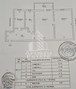 Apartament 2 camere de vanzare in zona Girocului - Judetean Timisoara - foto 8