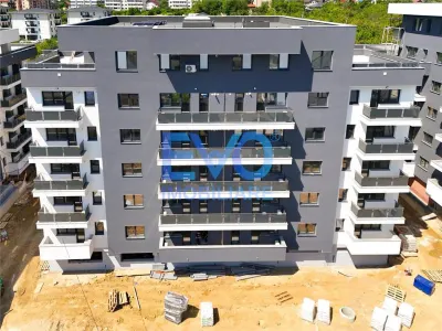 Apartament cu 2 camere, bloc nou, 57,44 mp, decomandat, zona Galata - foto 9