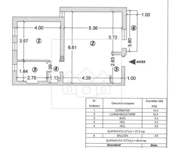 Apartament 2 camere mobilat si utilat, balcon, pod si parcare - Cartierul Arhitectilor - foto 11