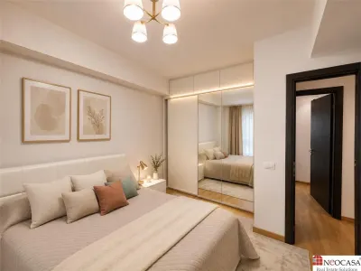 Herastrau, 3 CAMERE FRUMOS MOBILAT, LA PARTER, CU TERASA 60MP - foto 14