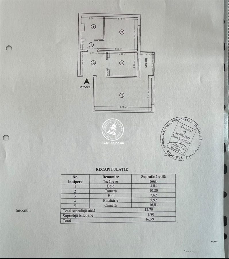 Apartament 2 camere decomandat zona Galata - Iasi - Iasi
