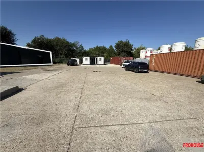 Hala, birouri, platforma betonata, 2411 mp. Langa AEROPORT. - foto 9