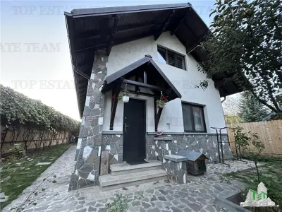 Vila cocheta  de vanzare 5 camere cu 436 mp teren si toate utilitatile, mobilata si utilata in centrul Comunei Cornu - foto 5