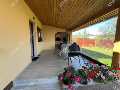 De vanzare casa cu 3 camere pivnita si pod amplasata pe teren de 438 mp zona Calea Cisnadiei din Sibiu - foto 21
