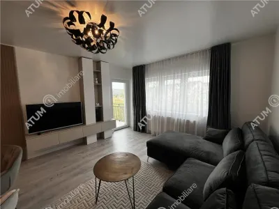 Apartament modern cu 3 camere si 2 balcoane etaj 2 zona Brana din Selimbar - Sibiu