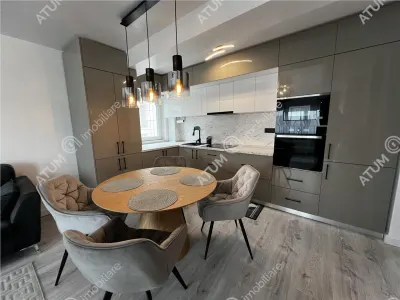 Apartament modern cu 3 camere si 2 balcoane etaj 2 zona Brana din Selimbar - foto 4
