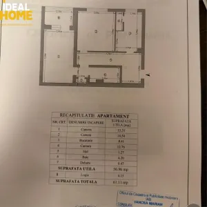 Apartament 2 Camere Decomandat 61mp Dacia - Columnei - foto 10