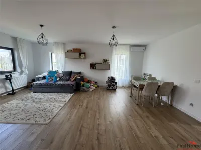 Casa noua, 3 cam, 2 bai, mobilata si utilata,  curte, foisor - foto 3