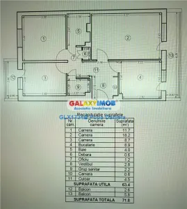 Apartament 3 camere, decomandat, bloc 1983, zona Dristor - foto 14