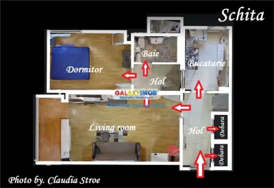 INCHIRIERE APARTAMENT 2 CAMERE OBREGIA - CURTURAL - foto 5